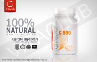 Produs natural cu vitamina C 500 mg de la Calivita
