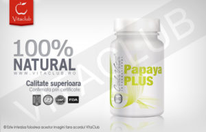 Produs natural Calivita cu enzime digestive din papaya